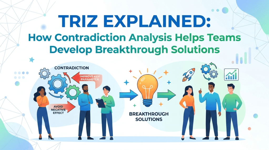 TRIZ Explained: How Contradiction Analysis Helps Teams Develop Breakthrough Solutions